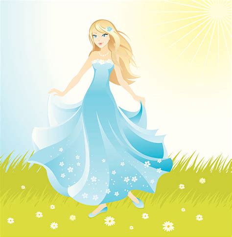 princess grass illustrations royalty free vector graphics and clip art istock
