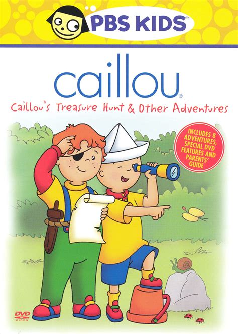 Best Buy Caillou Caillous Treasure Hunt And Other Adventures Dvd