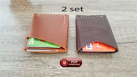 Pdf Origami Wallet Pattern Digital Flap Fold Wallet Make Leather Card