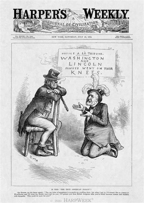 harpweek elections 1884 large cartoons