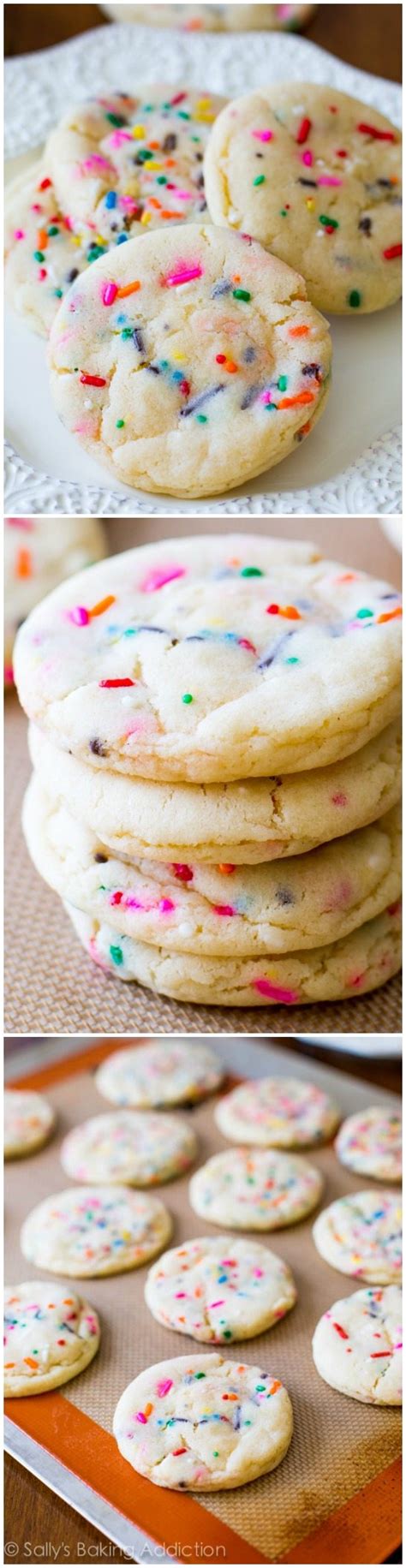 Soft-Baked Funfetti Sugar Cookies - Sallys Baking Addiction