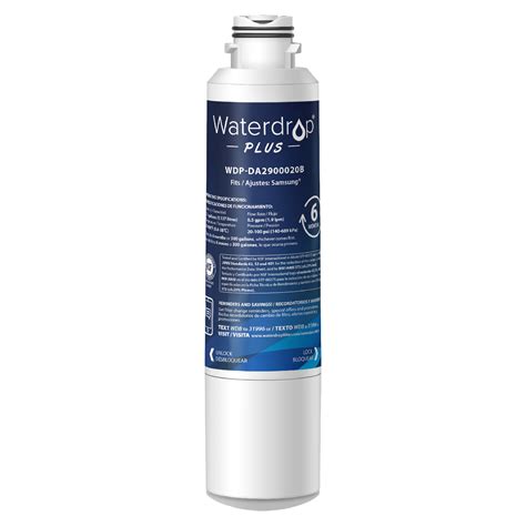 I did samsung online help and they confirmed that i bought the right model number, and encouraged me to replace at the store. Waterdrop NSF 401&53&42 Certified Refrigerator Water ...
