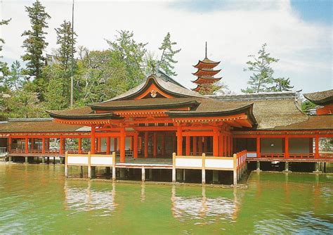 Postcards On My Wall Itsukushima Shinto Shrine Japan Unesco