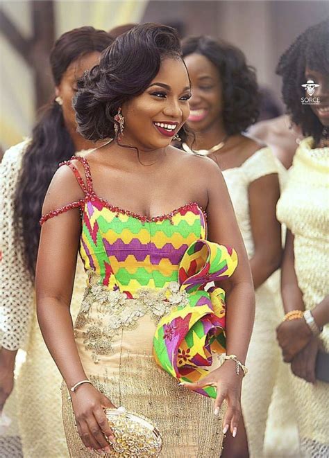 Simply Stunning Ghanaian Kente With Lace Kente Styles African