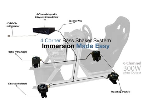 4 Corner Shaker Kit 300w