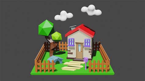 My Little House Cgtrader