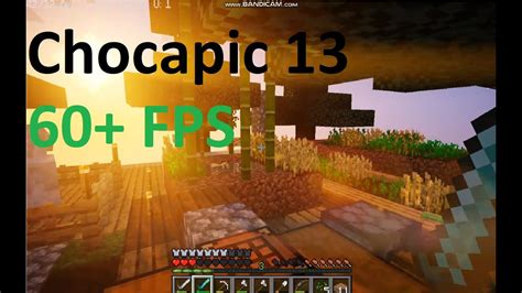 Minecraft Chocapic Shaders Low Gameplay Best Shaders For Gb Ram