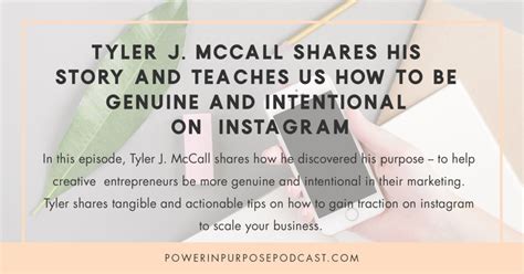 Tyler J Mccall Shares Instagram Strategies And Tips That Actually Work