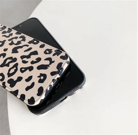 Leopard Print Phone Case For Iphone 12 11 Pro Max Xr X Xs Max Etsy