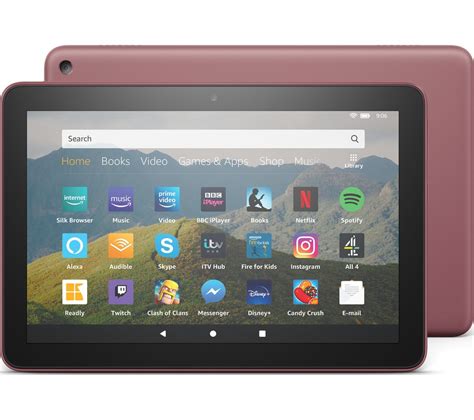 Buy Amazon Fire Hd 8 Tablet 2020 32 Gb Plum Free Delivery Currys