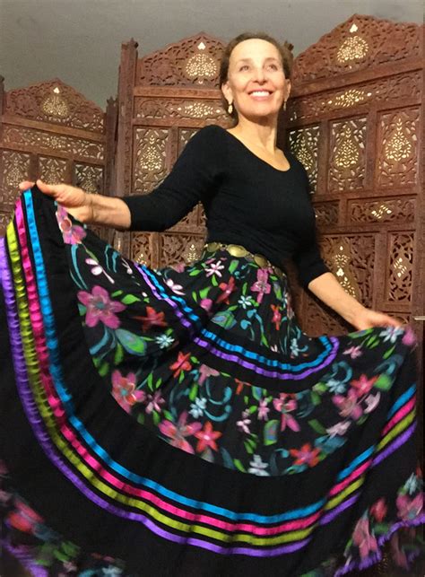 Miriam Slater Contra Dance Fashion Vintage Mexican Skirt Its Definitely Got The Swirl