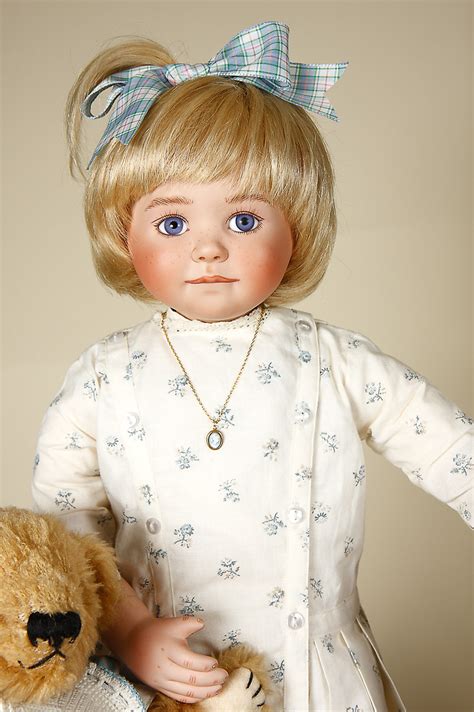 Nattie Anne Porcelain Soft Body Limited Edition Art Doll By Emily