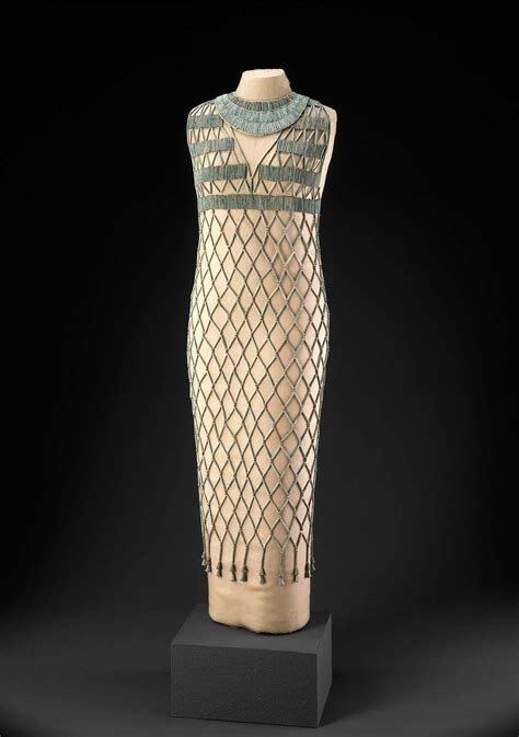 Beadnet Dress Museum Of Fine Arts Boston Egyptian Fashion Ancient Egyptian Clothing