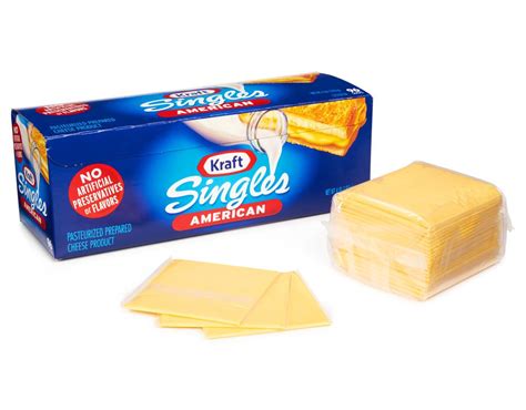 It is available in various colors like yellow, white and orange. Kraft Singles American Cheese 96 Slices | Boxed