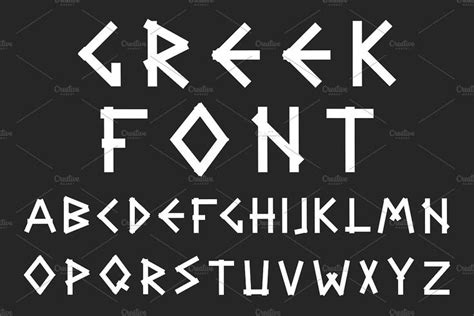Greek Letters English Alphabet Greek Letters Font Greek Font Letters