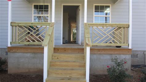 Porch railing codes are designed to protect you and your family from being injured. Standard Height Front Porch Railing : Rickyhil Outdoor ...