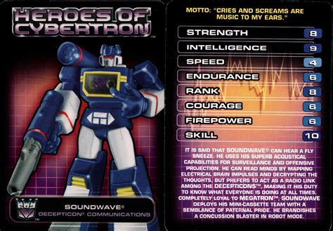 Wave 3 Soundwave Transformers Heroes Of Cybertron Decepticon