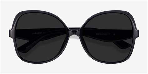 Paradise Cat Eye Black Frame Sunglasses For Women Eyebuydirect