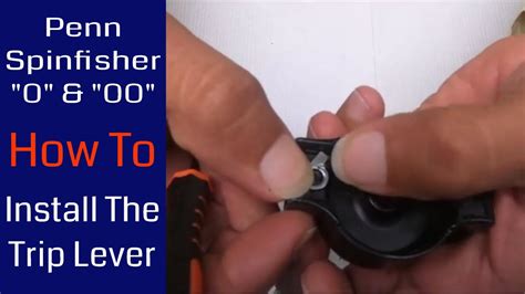 How To Install The Bail Trip Lever On A Penn Fishing Reel Fishing Reel