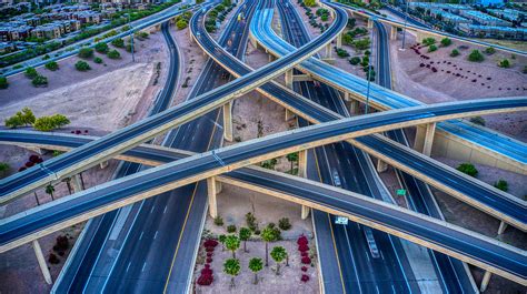 I10 And 202 Loop Phoenix Photograph By Anthony Giammarino Fine Art