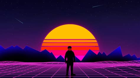 Share the best gifs now >>>. Retro Sunset Wallpapers - Wallpaper Cave