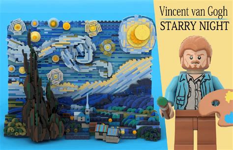 Vincent Van Goghs Starry Night Officially Made Into 1552 Piece Lego