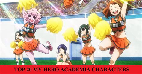 Otaku Nuts Top 20 My Hero Academia Characters