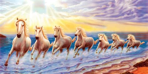 Running Seven Horses Wallpapers Wallpaper Cave