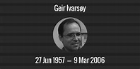 Geir Ivarsøy death anniversary