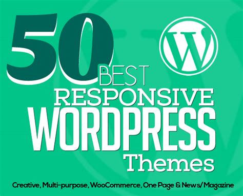 50 Best Responsive Wordpress Themes Wordpress Themes Graphic Design