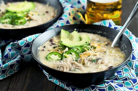 Make it with chicken thighs or breasts, onions, celery, black beans, frozen corn, chicken broth, tomato puree, and spices. Pioneer Woman White Chicken Chili - Food Fanatic