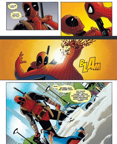 Can Someone Please Explain To Me How Deadpool Kills Spider Man Or