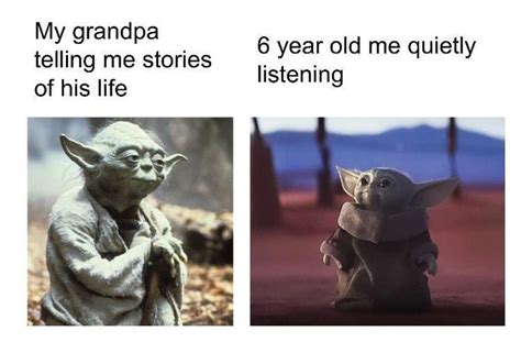 Incredible baby yoda memes seem to be in endless supply, but here are the 10 most relatable baby yoda driving memes out there. 20 Baby Yoda Memes Will Drive You Crazy | Yoda meme, Yoda ...