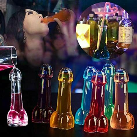 Creative Design Funny Penis Shot Glass Cocktail Wine Glass For Parties