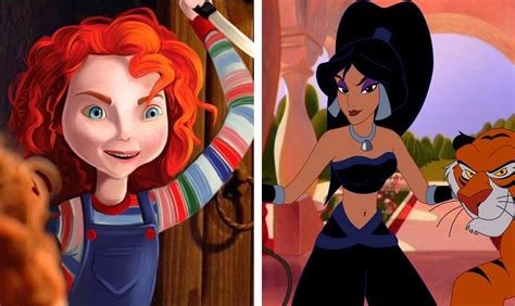 Disney Princesses Reimagined As Villains Geekspin