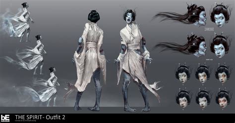 Artstation Dbd The Spirit Christophe Young Character Design