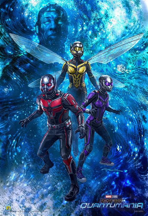 ant man and the wasp quantumania poster shows cassie lang s suit