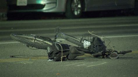 Bicyclist Dies After Being Hit By 2 Cars Second Driver Flees Scene In North Hills Abc7 Los