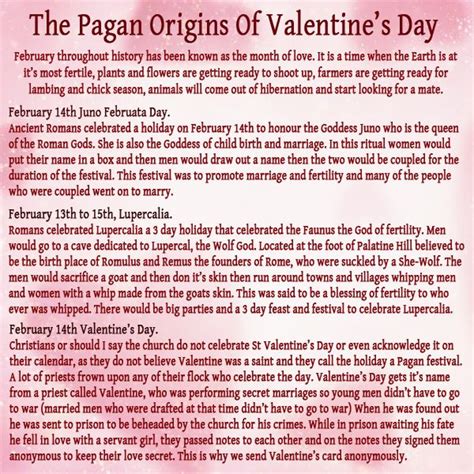 Wicca Teachings Photo Valentines Day Origin Valentines Day History Valentines