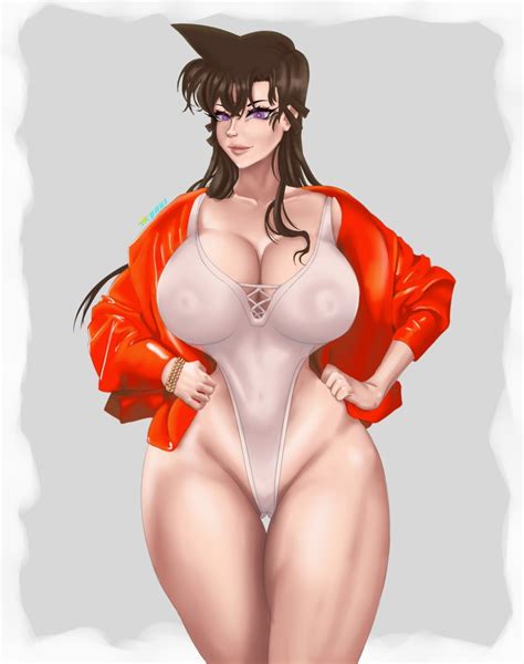 Rule 34 1girls Clothed Clothing Detective Conan Female Female Only