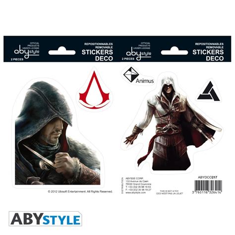 Assassin S Creed Stickers X Cm Sheets Ezio Altair