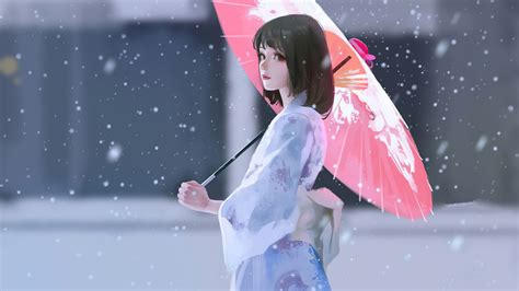 Anime Girl Umbrella Wallpapers Top Free Anime Girl Umbrella Backgrounds Wallpaperaccess