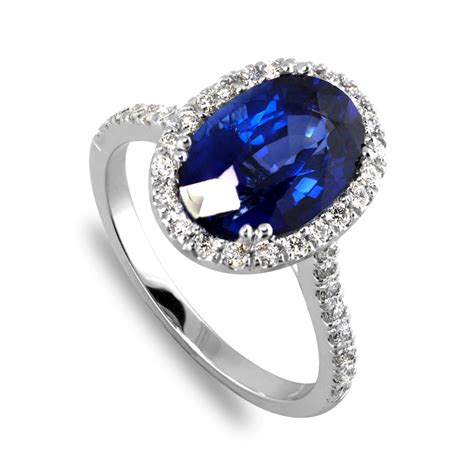 Blue Sapphire Engagement Rings Garlabs