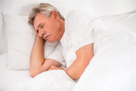 Senior Man Stock Photo Image Of Person Male Laying 59895462