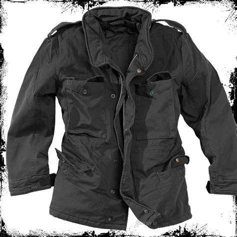 Surplus Classic Us Military M65 Washed Jacket Mens Army Winter Field