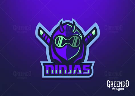 Ninja Mascot Logo On Behance