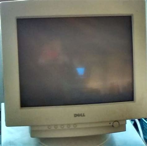 Freelywheely Dell Crt Monitor Old Style Computer Screen