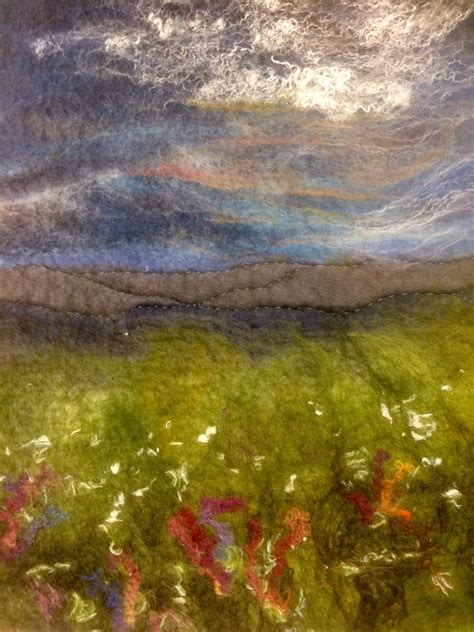 Wet Felted Art