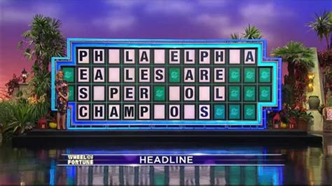 The last team the eagles played in the superbowl _ _ _ _ _ _ _ _. Philadelphia Eagles fans' favorite Wheel of Fortune puzzle ...