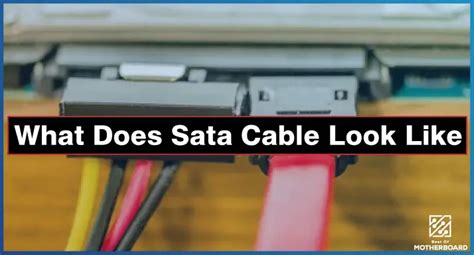 What Does Sata Cable Look Like Guide